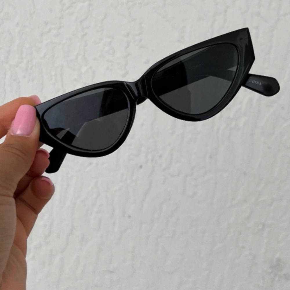 Black Cat Eye Sunglasses